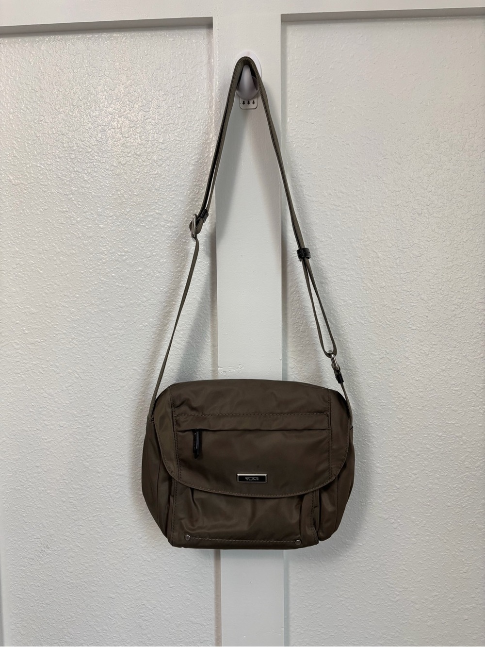 Tumi Women's Crossbody Bag in Olive Taupe - Picture 14 of 16